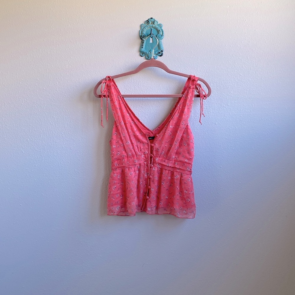 Abercrombie and Fitch floral tank💗